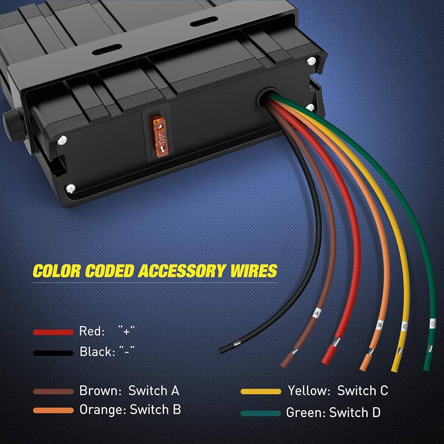 Amazon.com: Nilight 4 Gang Rocker Switch Box SPST Toggle